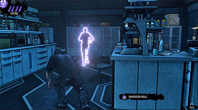 Attacking the last hunter from the second room - Cryogenic - laboratory - Chapter 5 - DARK - Game Guide and Walkthrough