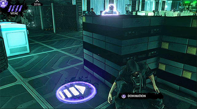 Once youve regained control over the main character proceed to your left and take cover behind the objects seen on the screen above - M17 Base - headquarters - Chapter 6 - DARK - Game Guide and Walkthrough