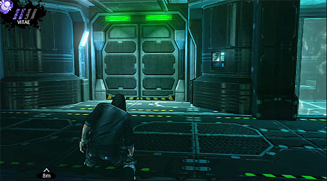 Entrance to the side rooms - M17 Base - rescuing Tom - Chapter 6 - DARK - Game Guide and Walkthrough