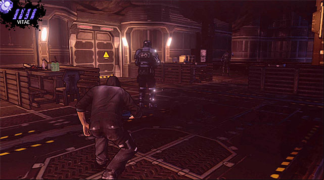 Two final guards on the second floor - M17 Base - canteen - Chapter 6 - DARK - Game Guide and Walkthrough