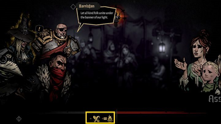 A bit further you will find another encounter: Assistance - Darkest Dungeon 2: Early game - first steps - Basics - Darkest Dungeon 2 Guide