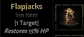 Flapjacks allow you to regenerate 15% of Health Points. - Darkest Dungeon 2: Griddle and Flapjacks - Basics - Darkest Dungeon 2 Guide