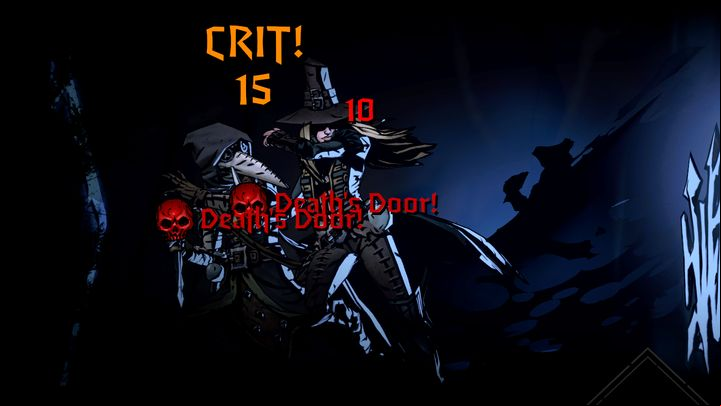 When one of the characters loses all of their Health, they stand at Death's Door - Darkest Dungeon 2: Death - Party - Darkest Dungeon 2 Guide