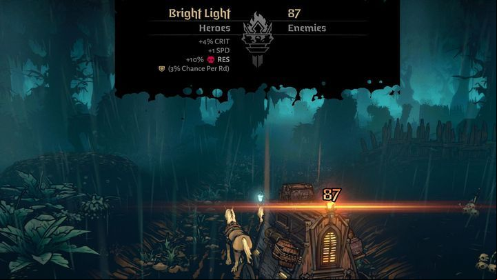 The flame visible on the stagecoach determines the level of danger - Darkest Dungeon 2: Exploration and Flame - Expeditions - Darkest Dungeon 2 Guide