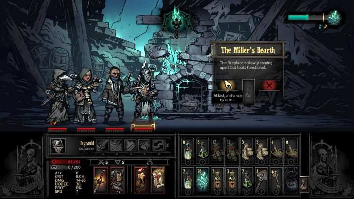 Take as many consumables with you as you can. - Darkest Dungeon The Color of Madness: Recommended consumables - Farmstead - Darkest Dungeon Game Guide & Walkthrough