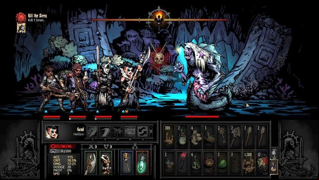Siren is not as beautiful as one would expect... - Darkest Dungeon: How to beat Siren? - Bosses - Darkest Dungeon Game Guide & Walkthrough