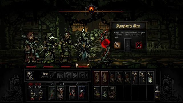 Shamblers Altar is one of the things that you shouldnt touch if you arent ready. - Darkest Dungeon: General information - Curio - Darkest Dungeon Game Guide & Walkthrough