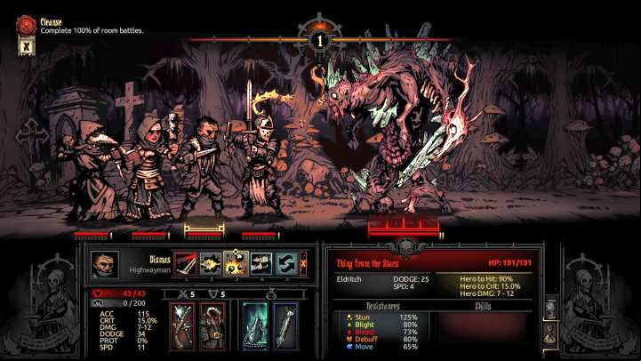 Just like the Shrieker, the fight with the Thing from the Stars allows you to get unique Quirks. - Darkest Dungeon The Color of Madness: New Quirks - Game mechanics - Darkest Dungeon Game Guide & Walkthrough