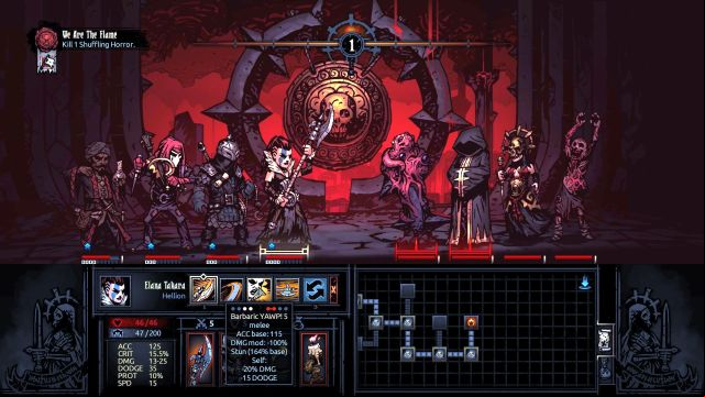 New enemies in all glory. - Darkest Dungeon: We Are the Flame - Walkthrough - Darkest Dungeon location - Darkest Dungeon Game Guide & Walkthrough
