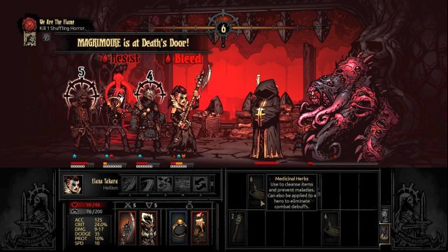 Just like in the case of Shambler, making this battle too long may have grave effects... - Darkest Dungeon: We Are the Flame - Walkthrough - Darkest Dungeon location - Darkest Dungeon Game Guide & Walkthrough