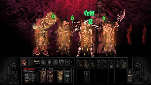 This type of healing is a real blessing. - Darkest Dungeon: Hell is in the Heart - Walkthrough - Darkest Dungeon location - Darkest Dungeon Game Guide & Walkthrough