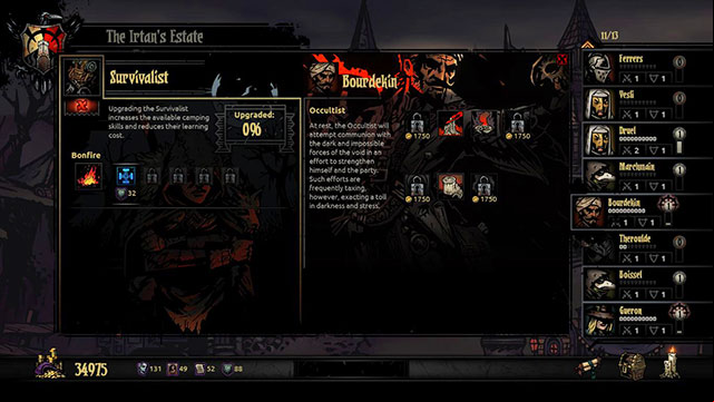 Survivalist upgrade tree - Darkest Dungeon: Survivalist - Town - Darkest Dungeon Game Guide & Walkthrough