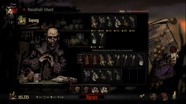 to purchase the right provisions before venturing on a mission. - Darkest Dungeon: Provisions - Game mechanics - Darkest Dungeon Game Guide & Walkthrough