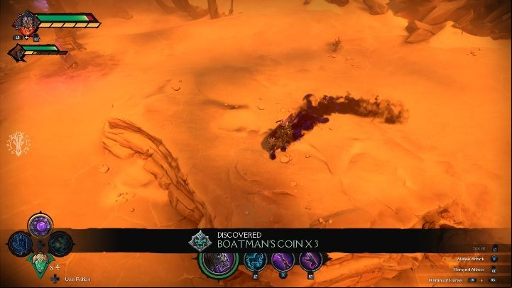 As a reward for completing side quests, you will receive souls, Boatmans Coin or monster cores - Side quests and additional missions in Darksiders Genesis - Basics - Darksiders Genesis Guide