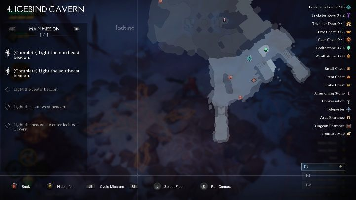 When you see the location/part of the map you are in, it will be much easier for you to determine where you are - Why cant I see myself on the map in Darksiders Genesis? - The map and the game world - Darksiders Genesis Guide