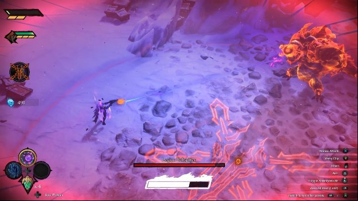 However, if you want to quickly attack enemies from a distance or prefer a more tactical approach, Strife will be a better choice - Combat system in Darksiders Genesis - Heroes development and combat - Darksiders Genesis Guide