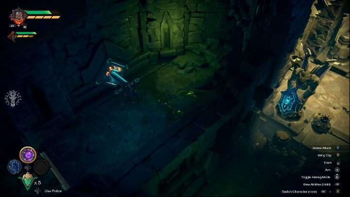 To get out of the maze, just rearrange the mechanism - Maze in Chapter 7 in Darksiders Genesis? - Puzzles - Darksiders Genesis Guide