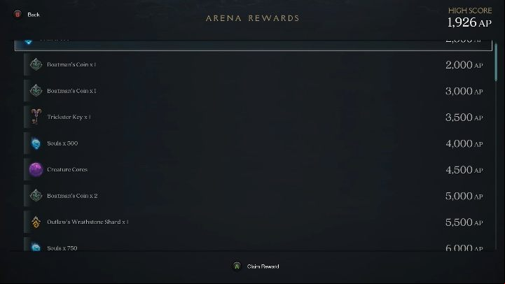You can buy souls, coins, cores and upgrades for your heroes by spending the points you have earned - Arena in Darksiders Genesis - Basics - Darksiders Genesis Guide