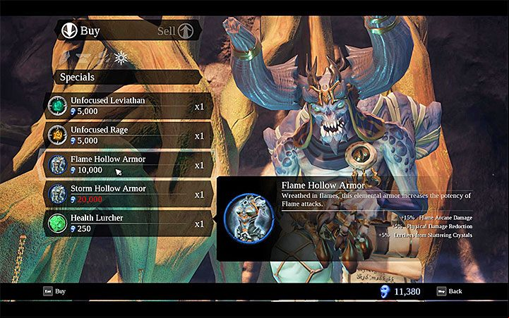 New armor must be purchased, and this option is not available from the beginning of the game - How do I get new armor in Darksiders 3? - FAQ - Darksiders 3 Guide