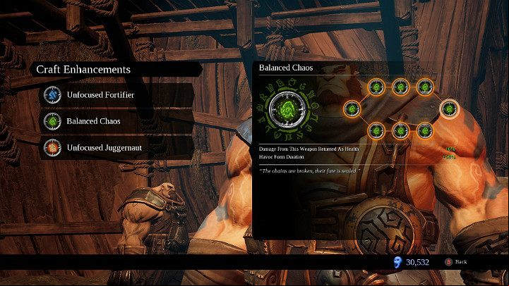 To improve the weapon upgrade you must go to Makers Forge and talk to its guardian - Upgrading weapons and improvements in Darksiders 3 - Game basics - Darksiders 3 Guide