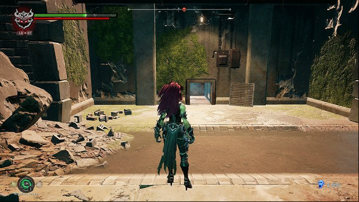 Continue your journey with a narrow age in the wall - Haven | Darksiders 3 Walkthrough - Walkthrough - Darksiders 3 Guide
