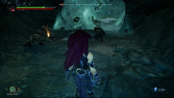 Inside you will save another human soul and collect a fragment - Nether | Darksiders 3 Walkthrough - Walkthrough - Darksiders 3 Guide