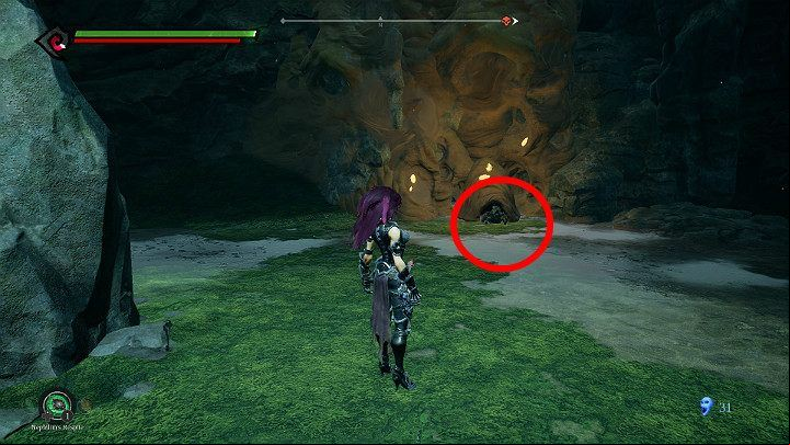 Take your beetle with you and go a bit higher with the burnt-out age - Nether | Darksiders 3 Walkthrough - Walkthrough - Darksiders 3 Guide