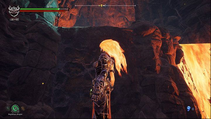 Another new ability of Fury is the skill to jump higher - Hollows | Darksiders 3 Walkthrough - Walkthrough - Darksiders 3 Guide