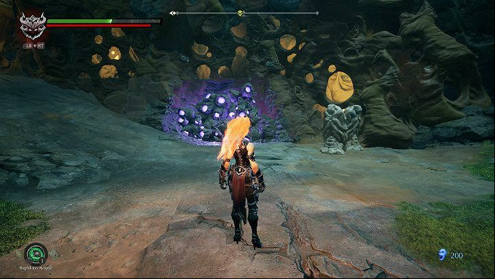Another closed door in front of you - Nether part 2 | Darksiders 3 Walkthrough - Walkthrough - Darksiders 3 Guide