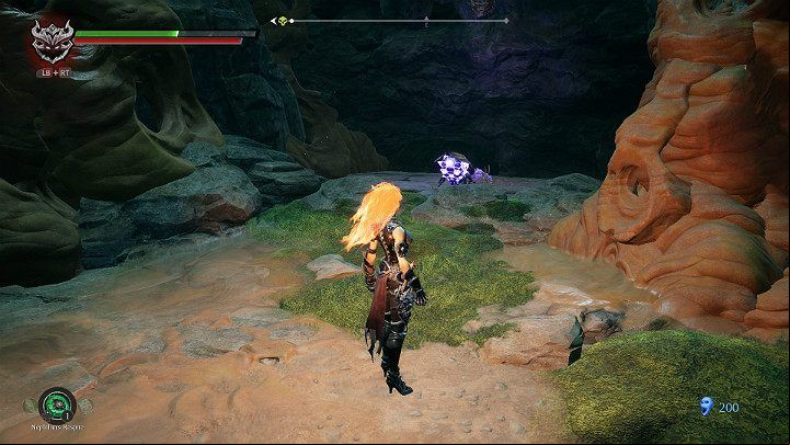 Throw the substances on the ground and wait for the beetle to absorb them - Nether part 2 | Darksiders 3 Walkthrough - Walkthrough - Darksiders 3 Guide