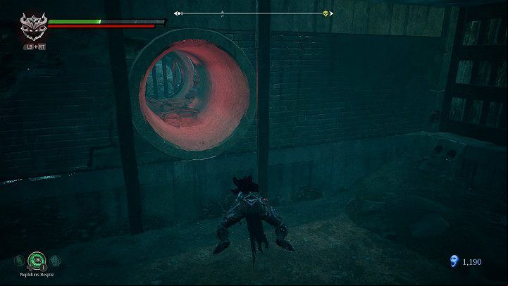 Then flow through a red lighted pipe - Nether part 2 | Darksiders 3 Walkthrough - Walkthrough - Darksiders 3 Guide