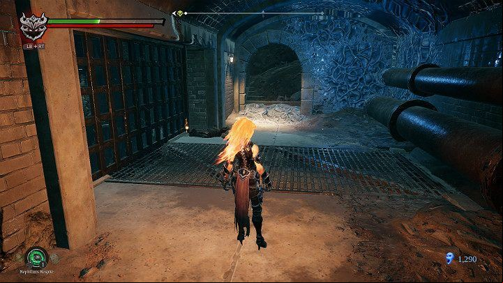 Here you will find the Angelic Artefact - Nether part 2 | Darksiders 3 Walkthrough - Walkthrough - Darksiders 3 Guide