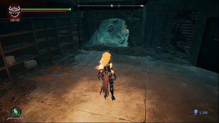 Burn out a age in a cobweb and go further as the path leads - Nether part 2 | Darksiders 3 Walkthrough - Walkthrough - Darksiders 3 Guide