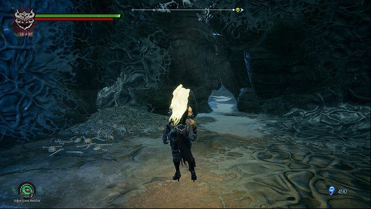 Squeeze through another narrow corridor - Nether part 2 | Darksiders 3 Walkthrough - Walkthrough - Darksiders 3 Guide