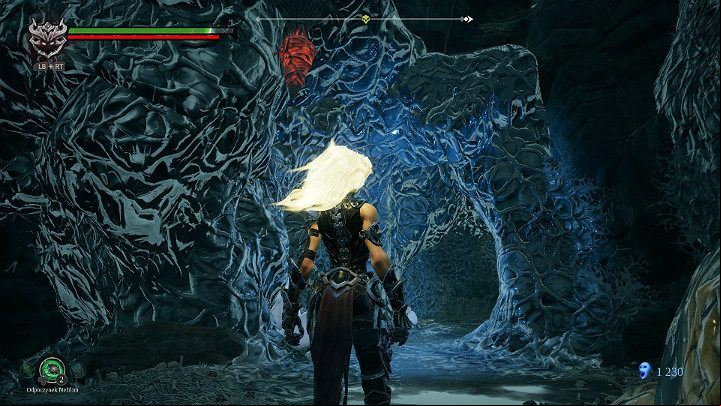 When you deal with them, drop the cocoon hanging under the ceiling - Nether part 2 | Darksiders 3 Walkthrough - Walkthrough - Darksiders 3 Guide