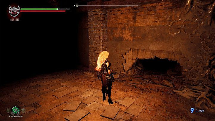When visiting the metro station, pay attention to the two holes in the walls on the left, where you can find additional items - Nether part 2 | Darksiders 3 Walkthrough - Walkthrough - Darksiders 3 Guide