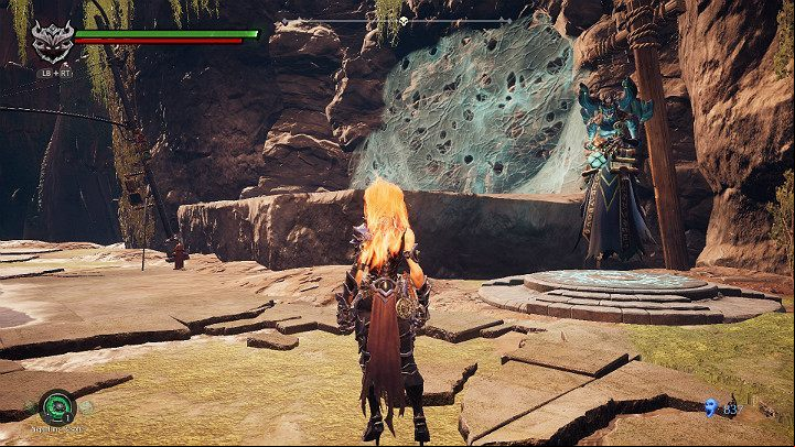 When you have done all the work in the Makers Forge, take the elevator to the Crossroads and burn a age on right side, just behind Vulgrim - Haven part 2 | Darksiders 3 Walkthrough - Walkthrough - Darksiders 3 Guide