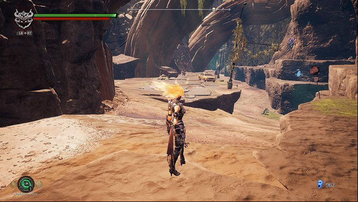 When you go through a narrow tunnel youll find yourself in the second part of a ruined city - Haven part 2 | Darksiders 3 Walkthrough - Walkthrough - Darksiders 3 Guide