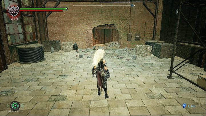 Turn around and go through the hole in the wall - Festering pool | Darksiders 3 Walkthrough - Walkthrough - Darksiders 3 Guide