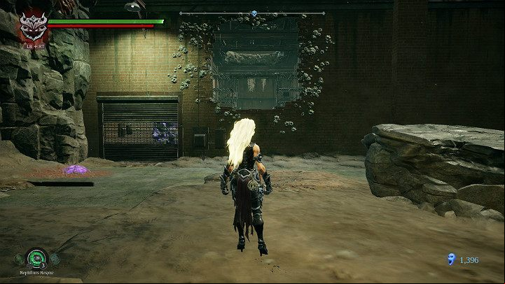 This opened you an entrance to the room with a neutral creature - Festering pool | Darksiders 3 Walkthrough - Walkthrough - Darksiders 3 Guide