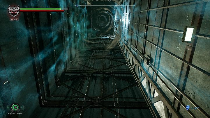 When you look up, youll notice a vortex of air - The drowned district | Darksiders 3 Walkthrough - Walkthrough - Darksiders 3 Guide