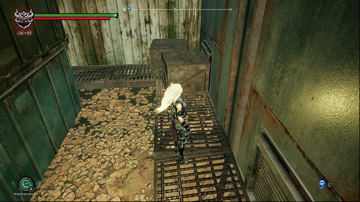 Break the crates and enter the ventilation duct - Mangled freeway | Darksiders 3 Walkthrough - Walkthrough - Darksiders 3 Guide