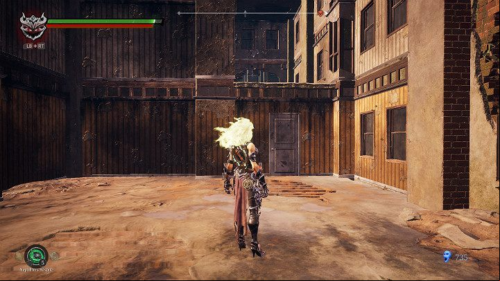 Before you leave, to collect the item hidden a little bit higher - The way to The Scar | Darksiders 3 Walkthrough - Walkthrough - Darksiders 3 Guide