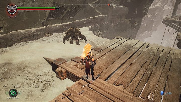 To get to Abraxis, you have to deviate slightly from the main path - Abraxis and the Lord of Hollows - kill or spare? | Darksiders 3 Walkthrough - Walkthrough - Darksiders 3 Guide