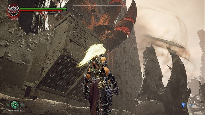 Activate the Storm Hollow and jump into the air whirl - Abraxis and the Lord of Hollows - kill or spare? | Darksiders 3 Walkthrough - Walkthrough - Darksiders 3 Guide