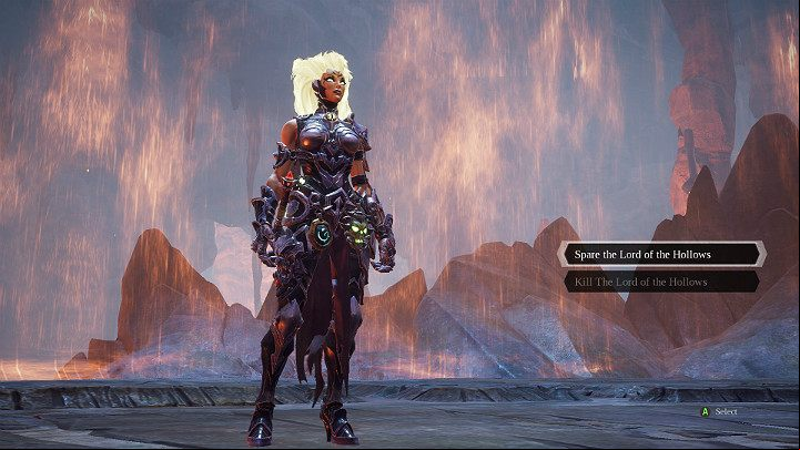 After gaining Abraxis soul, you can go to the Lord of Hollows - Abraxis and the Lord of Hollows - kill or spare? | Darksiders 3 Walkthrough - Walkthrough - Darksiders 3 Guide
