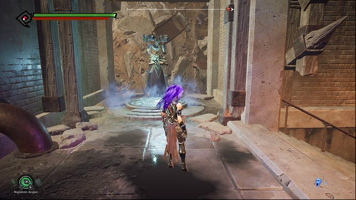 Activate the checkpoint as usual - The Lowlands | Darksiders 3 Walkthrough - Walkthrough - Darksiders 3 Guide