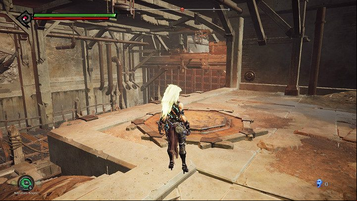 Stand on the big weight - The Lowlands | Darksiders 3 Walkthrough - Walkthrough - Darksiders 3 Guide