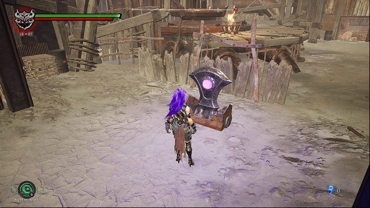 Hit the lever to activate the pump - The Lowlands | Darksiders 3 Walkthrough - Walkthrough - Darksiders 3 Guide