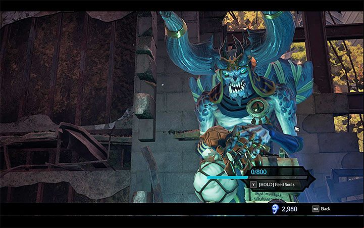 A more obvious way of obtaining attribute points is to feed Vulgrim with souls - How to earn attribute points in Darksiders 3? - FAQ - Darksiders 3 Guide